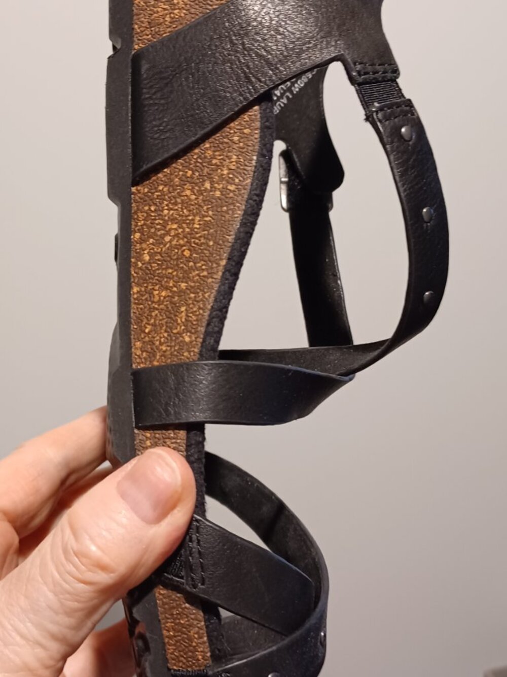 Aetrex Lauren Quarter Strap Arch Support Sandal - Picture 4 of 6